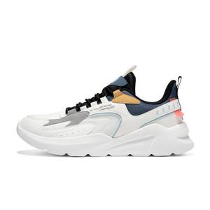 Erke Амортизирующие, дышащие, легкие, низкие повседневные туфли, мужские, белые, серые, синие