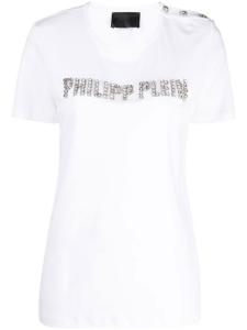 Philipp Plein футболка с логотипом, белый