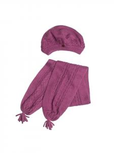 Шарф фиолетового цвета Tutto Piccolo