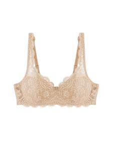 Бюстгальтер на косточках Amourette 300 бежевого цвета Triumph