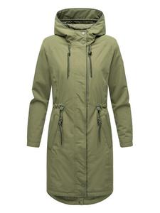 Короткое пальто megumii 16 Marikoo, зеленый