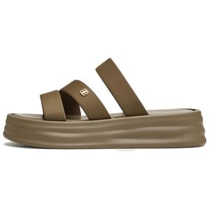 Tata Other Quiet Slide Тапочки Женские, Кофе Зеленый