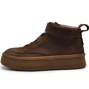 ARTMU Женские полусапожки светло-серые/коричневый кофе 9608-10 Brown Coffee, цвет 9608-10 Brown Coffee