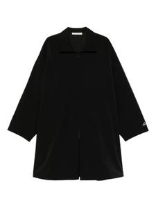 FEAR OF GOD ESSENTIALS пальто на молнии спереди с рукавами три четверти, черный