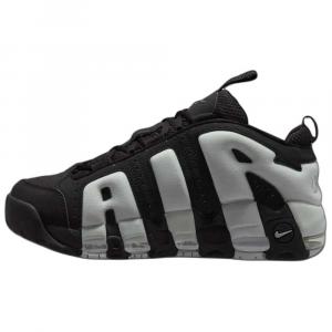 Баскетбольные кроссовки Air More Uptempo унисекс с низким верхом черного цвета Nike