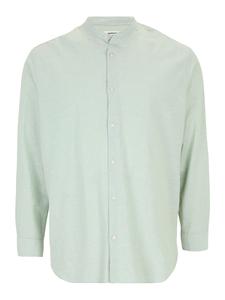 Рубашка Slim Fit на пуговицах Jack & Jones Plus JJEBreeze, мятный