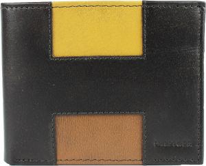 Новый мужской кожаный кошелек Tommy Hilfiger с двумя отделениями и дорожным ремнем (темно-коричневый), Dark Brown