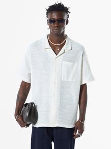 Рубашка на пуговицах Comfort fit VAMOS CLO, White/Off White