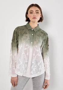 Блуза Apricot EMBROIDERED LEAF OMBRE , Khaki