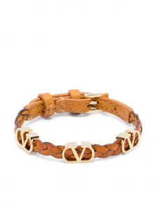 Браслет с логотипом VLogo Signature VALENTINO GARAVANI, коричневый