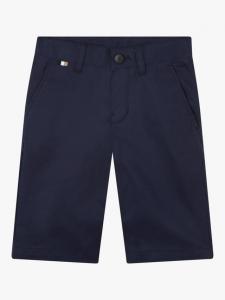 Бермуды BOSS Kids из ткани чинос HUGO BOSS, Navy
