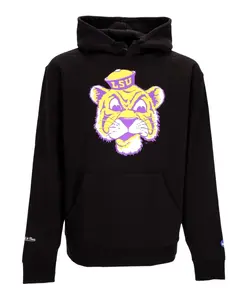 Толстовка с логотипом LSU Tigers Mitchell & Ness, черный