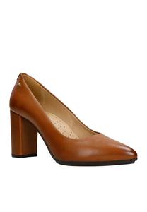 Классические туфли на каблуке Wojas, коричневый