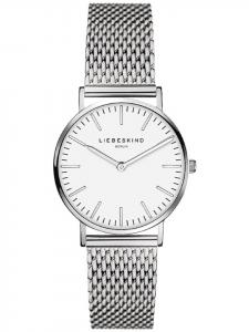 LIEBESKIND BERLIN Тонкие часы Must-Have в серебристом цвете