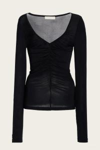 Женский топ Tasia в черном цвете Ulla Johnson