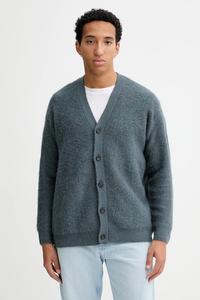 Кардиган с шерстью Calvin Klein, темно-синий