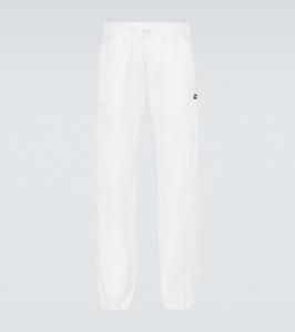 Хлопковые спортивные штаны Undercover, белый