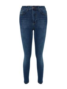 Узкие джинсы Trendyol, синий деним