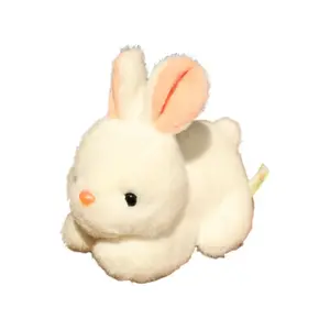 Brangdy Плюшевая кукла милый белый кролик высота 25см