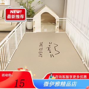 Y U-LIVE Ковер 100х200 см из ПВХ, моющийся, нескользящий, водонепроницаемый, для входной двери, мягкая кожа, защита суставов