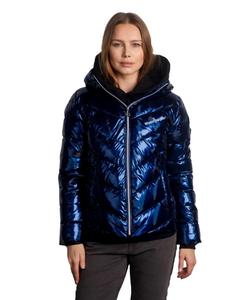 Женское пальто Robin средней плотности Woodpecker, Oily blue