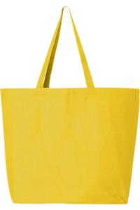 Q-Tees 25L Большая сумка-тоут, желтый