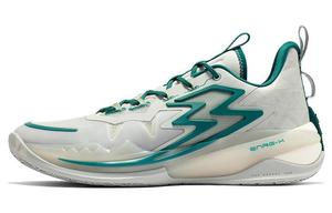 Баскетбольные кроссовки Big3 3.0 мужские низкие белые/зеленые 361°