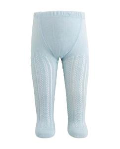 Набор из 2-х хлопковых купальников для девочек с ажуром Punto Blanco, светло-синий