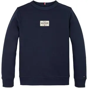 Толстовка Tommy Hilfiger Monotype 1985 Label, синий