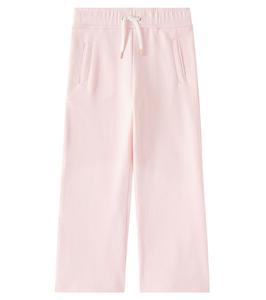 Спортивные брюки из хлопкового джерси Chloé Kids, Petal Pink