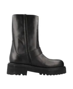 Байкерские ботинки до щиколотки Alpe, черный