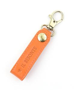 Брелок-подвеска для ключей Il Bisonte из кожи.