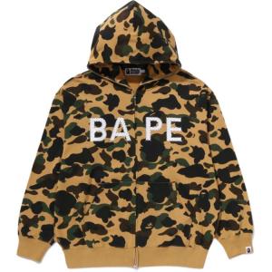 Камуфляжный принт худи A BATHING APE, бежевый