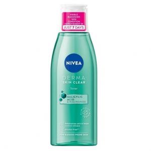 Тоник нормализующий 200мл Nivea, Derma Skin Clear