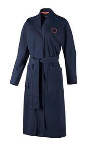 Банный халат 32/34 женский Joop!, темно-синий/коралловый