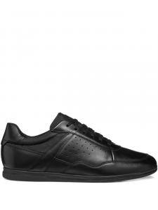 Кроссовки Geox Renan из перфорированной кожи на шнуровке, черный