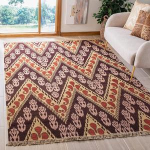 SAFAVIEH Jaipur Zig Zag коллекция ковер, 275 x 366 см, Amethyst Tight, ручной вязки шерсть, идеально для помещений с высокой проходимостью в гостиной, спальне (DVE513B)