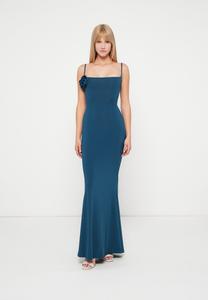 Платье WAL G. MARY ROSE MAXI, Dark Teal Blue/Teal