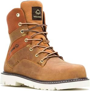 Женские ботинки Wolverine Revival 8 с водонепроницаемым композитным носком, Cashew