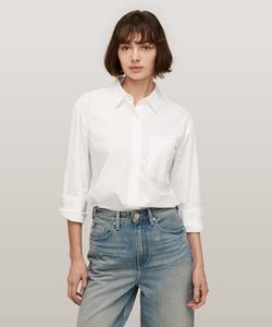 Незаменимая рубашка из поплина свободного кроя