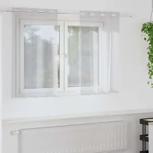 Шторы с драпировкой, 2 шт., светло-серые, 140 х 140 см, полиэстер, шторы и шторы, дизайнерская мебель, новые. vidaXL