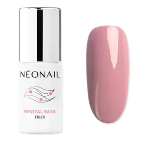 Лак для ногтей base fiber Neonail, warm cover, объем 7.2 мл