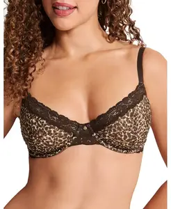 Женский бюстгальтер-полуторка Akari без подкладки Adore Me, коричневый