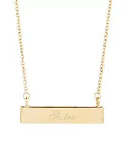 Ожерелье-Браслет из 14-каратного золота с серебряным покрытием Brook & York, gold-plated