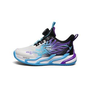 Противоскользящие, легкие, амортизирующие, повседневные кроссовки для детей TROADLOP, белый/фиолетовый