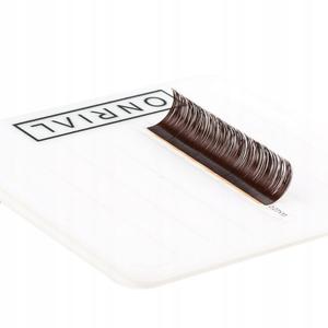 ИСКУССТВЕННЫЕ РЕСНИЦЫ ONRIAL ТЕМНЫЙ ШОКОЛАД/21 ПОЛОСКА/D 0,10 7 мм Inne