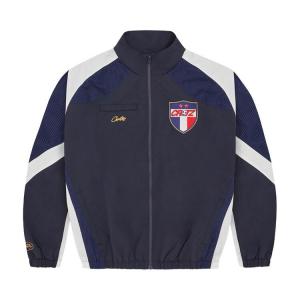 Куртка Corteiz Francais Shuku Jacket, цвет Navy/White