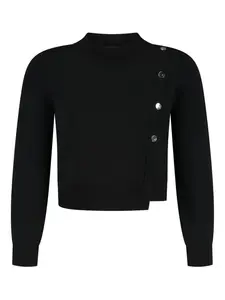 Свитер на пуговицах Kocca, черный