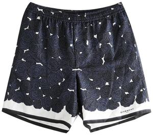 Шорты Givenchy с эластичным поясом, темно-синие