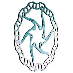 Тормозной диск Ashima Aro 08, синий